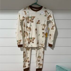 Kids Unisex Pajamas with St. Bernard dog print